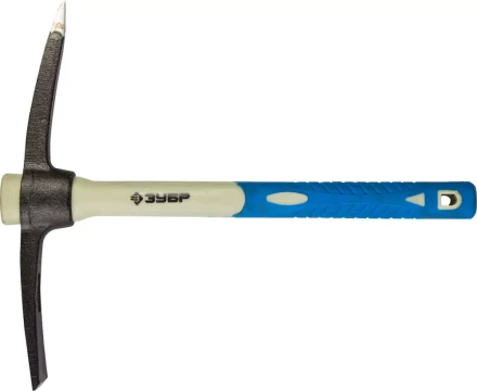 Кирка ЗУБР кованая, с обратной двухкомпонентной фиберглассовой рукояткой, 600г 20175-06 купить в Тобольске