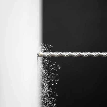 Бур по бетону Denzel, 12 x 260 мм, двойная спираль, три пылеотводящие кромки, 705025 купить в Тобольске