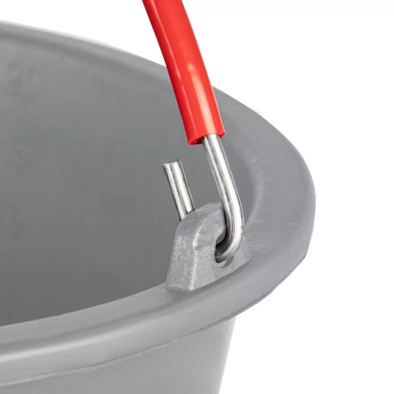 Ведро строительное пластмассовое Matrix 12 л, ударопрочное, обрезиненная ручка, 81462 купить в Тобольске