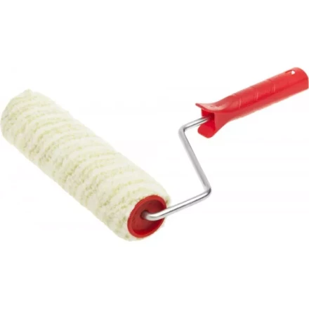 Валик ЗУБР &quot;ЭКСПЕРТ&quot; &quot;ПОЛИМАКС&quot;, полиамид, стойкий к растворителям, к истиранию, ручка 8мм, d=48/250мм 03524-25 купить в Тобольске