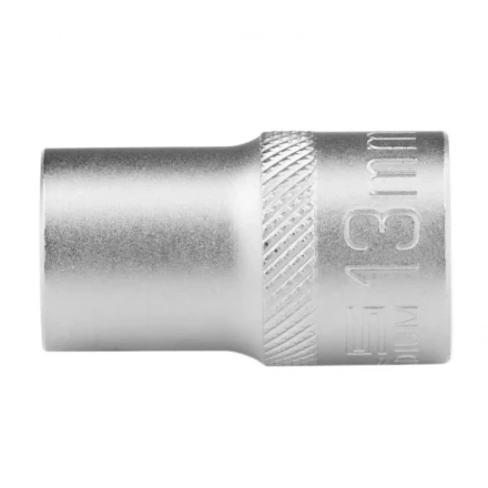 Головка торцевая 13 мм двенадцатигранная CrV под квадрат 1/2 хромированная Stels 13657 купить в Тобольске