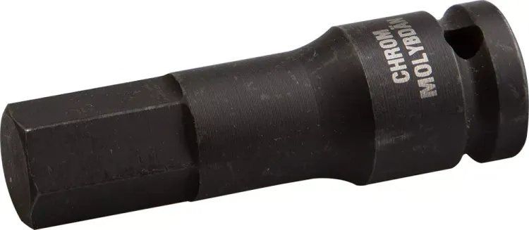 Торцовая головка KRAFTOOL "INDUSTRIE QUALITAT" ударная (1/2"), HEX, Cr-Mo, фосфатированная, H14 27950-14_z01 купить в Тобольске