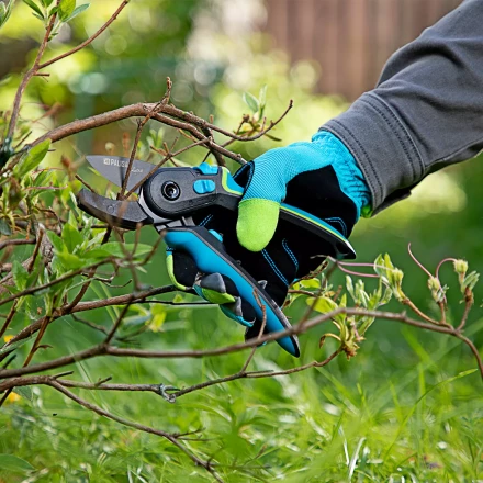 Секатор с наковальней Palisad, 220 мм, регулировка захвата, трехкомпонентные рукоятки, Luxe, 604805 купить в Тобольске