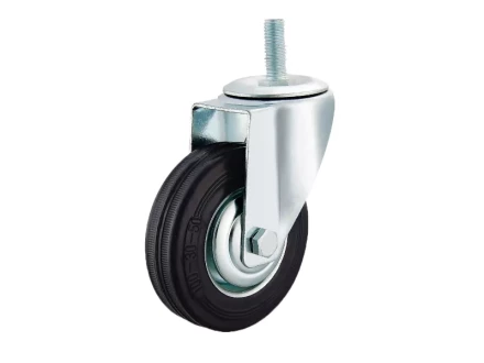 Колесо поворотное SCt 93 75 мм резина с болтом (F) 1027171 купить в Тобольске