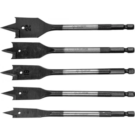 ЗУБР. Набор перьевых сверл по дереву, 5 шт: 12-16-18-20-25 мм 29505-H5 купить в Тобольске