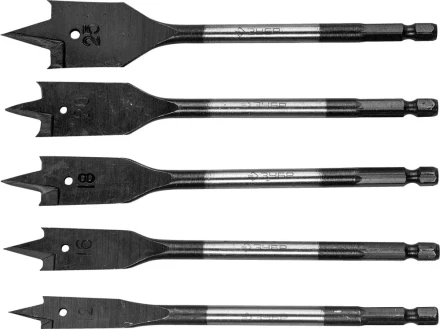 ЗУБР. Набор перьевых сверл по дереву, 5 шт: 12-16-18-20-25 мм 29505-H5 купить в Тобольске
