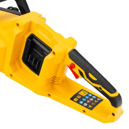 Цепная пила аккумуляторная бесщет. Denzel RCS400-36-0 58611, Li-ion, 36 В, шина 400 мм купить в Тобольске