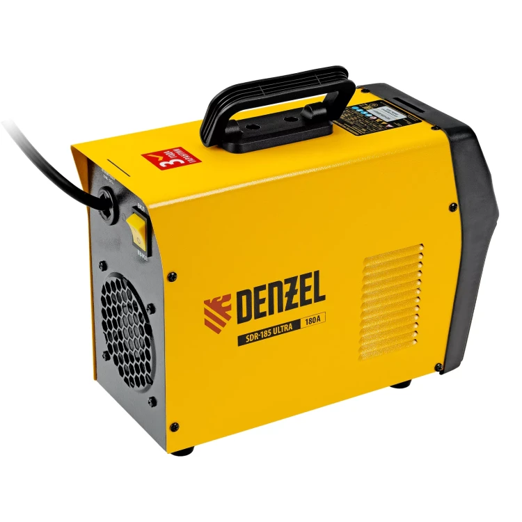 Аппарат инвертор. дуговой сварки Denzel SDR-185 Ultra, 180 А, ПВ 60% 94359 купить в Тобольске