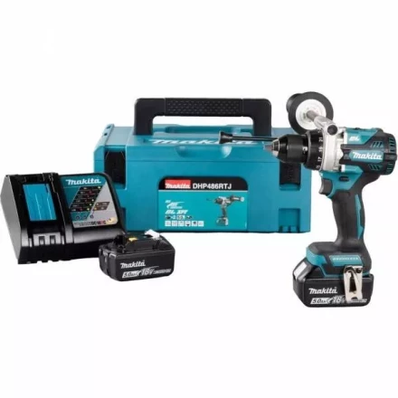 Аккумуляторная ударная дрель-шуруповерт Makita DHP486RTJ купить в Тобольске