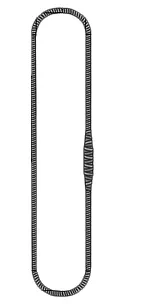 Строп канатный кольцевой СКК 2.5 т L=5 м  заплет купить в Тобольске