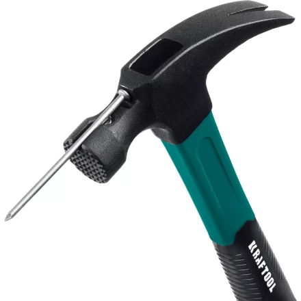 Молоток-гвоздодер с фиберглассовой двухкомпонентной рукояткой 20265-56 купить в Тобольске