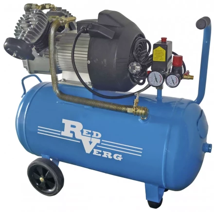 Компрессор масляный поршневой прямой привод RedVerg RD30/50 купить в Тобольске