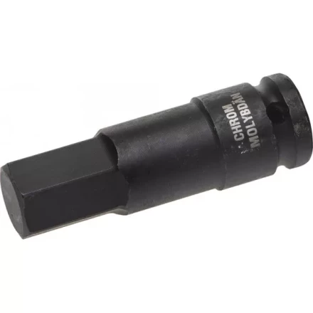 Торцовая головка KRAFTOOL &quot;INDUSTRIE QUALITAT&quot; ударная (1/2&quot;), HEX, Cr-Mo, фосфатированная, H19 27950-19_z01 купить в Тобольске