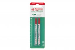 Пилки для лобзика HAMMER JG WD-PL T144D (2шт.)