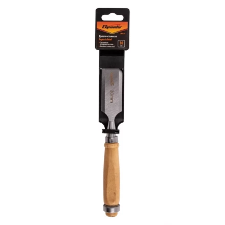 Долото-стамеска 30 мм, деревянная рукоятка// Sparta 242535 купить в Тобольске