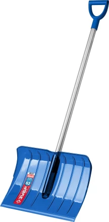 ЗУБР АНГАРА, ковш 52 см, морозостойкий поликарбонат, ударопрочная, легкий черенок из алюминия, V-ручка, снеговая лопата, Профессионал (39980) купить в Тобольске