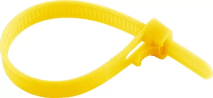 Хомуты универсальные многоразового использования пластиковые 300 х 7,2мм 50 шт  СИБРТЕХ 45583 купить в Тобольске