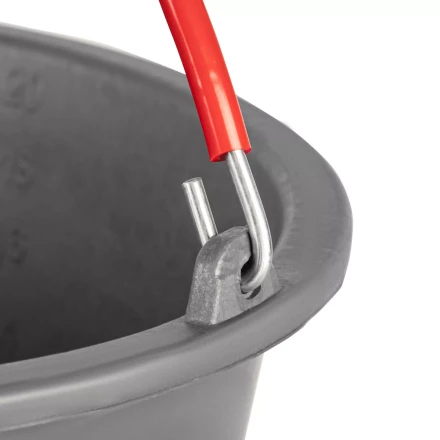Ведро строительное пластмассовое Matrix 20 л, ударопрочное, обрезиненная ручка, 81464 купить в Тобольске