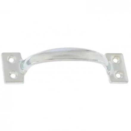 Ручка-скоба РС-120 цельнотянутая цинк 5штук  Металлист Россия 91594 купить в Тобольске