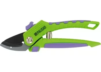 Секатор, 200 мм, с наковальней, тефлон. покр., обрез. 2-хком. плас. ручки  PALISAD 60553 купить в Тобольске