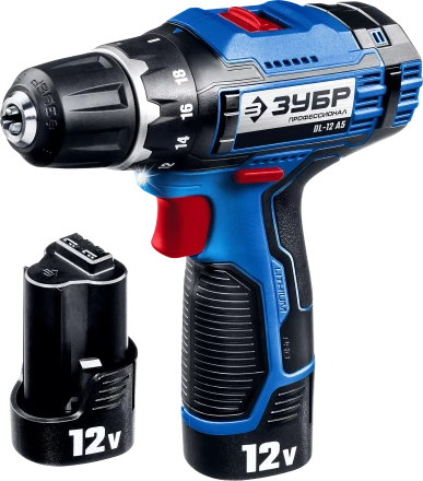 Дрель-шуруповерт 2 АКБ DL-12 A5 серия ПРОФЕССИОНАЛ купить в Тобольске