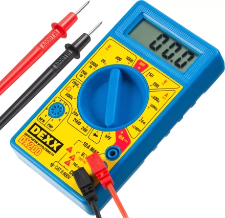 Мультиметр DEXX DX200 цифровой 45300 купить в Тобольске