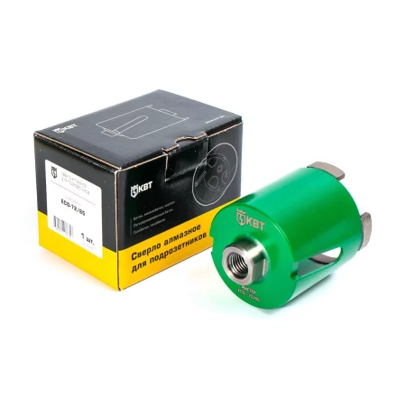 Сверло алмазное КВТ ECO-D50 M16 для подрозетников (85562) купить в Тобольске