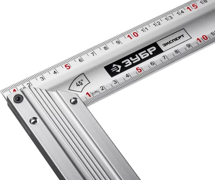 ЗУБР 400 мм, жесткий столярный угольник, Профессионал (34392-40) купить в Тобольске