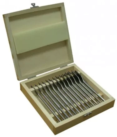 Набор сверл перовых  13шт 6-25мм х152мм д/дер.1/20 19117 купить в Тобольске