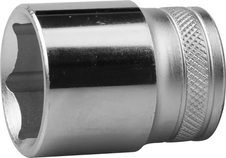 Торцовая головка KRAFTOOL "INDUSTRIE QUALITAT", Cr-V, FLANK, хромосатинированная, 1/2", 25 мм 27805-25_z01 купить в Тобольске