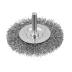 Набор щеток для дрели Denzel, 2 Плоские 50-75мм, 3 Чашки 25-50-75мм, шпилька,  нерж.вит. проволока 74493 купить в Тобольске