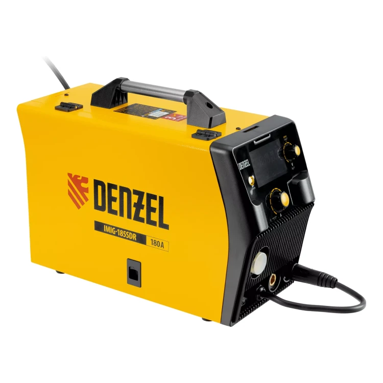 Аппарат инвертор. полуавтомат. cварки Denzel IMIG-185SDR 94363, 180 А, ПВ 60%, катушка 5 кг купить в Тобольске
