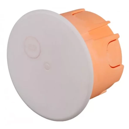 Коробка монтажная СВЕТОЗАР для подштукатурного монтажа, макс. напряжение 400В, с крышкой, 68х47мм, круглая SV-54923 купить в Тобольске