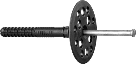 Дюбель ЗУБР &quot;МАСТЕР&quot; для изоляционных материалов полипропиленовый, металлический стержень, 10 x 90 мм, 100 шт 4-301525-10-090_z01 купить в Тобольске