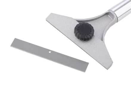 Скребок 100 мм фиксированное лезвие удлененная металлическая обрезиненная ручка MATRIX MASTER 79550 купить в Тобольске