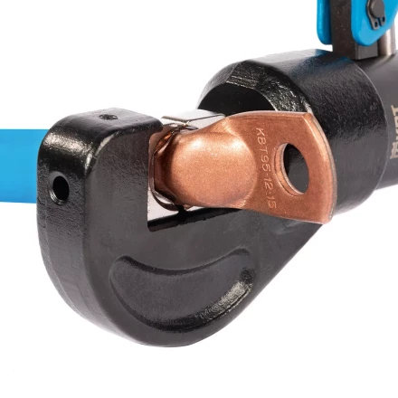 Пресс гидравлический ручной КВТ ПГР-95 для опрессовки наконечников до 95 мм (91809) купить в Тобольске