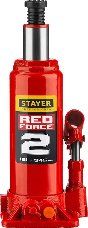 Домкрат STAYER "PROFI" гидравлический бутылочный, в кейсе, 2т, 148-278мм 43160-2-K купить в Тобольске