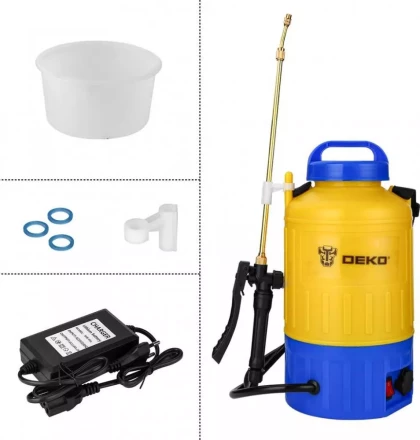 Опрыскиватель садовый аккумуляторный DEKO DKSP09, 5 л, 065-0941 купить в Тобольске