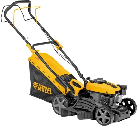 Газонокосилка бензиновая GLD-410SP-K, 150 см3, 41 см, привод, 40 л Denzel купить в Тобольске