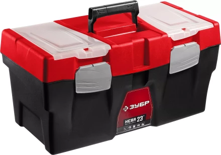 Ящик для инструмента &quot;НЕВА-23&quot; пластиковый, ЗУБР 38323-23 купить в Тобольске
