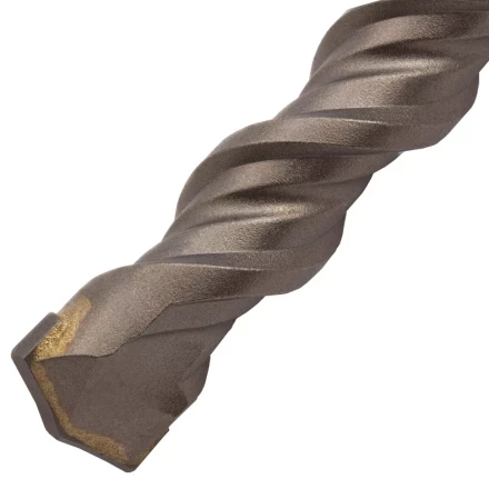 Бур по бетону Denzel, 18 x 310 мм, двойная спираль, три пылеотводящие кромки купить в Тобольске