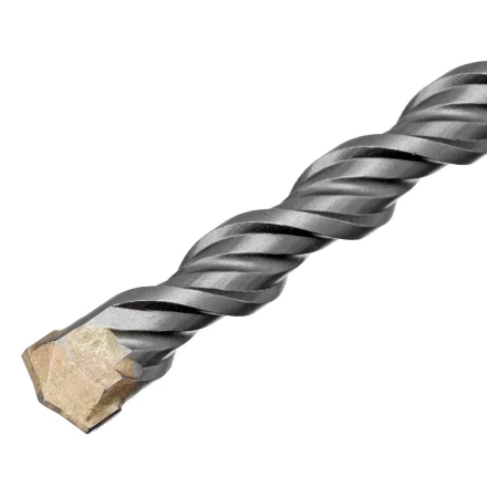 Бур по бетону Denzel, 14 x 310 мм , двойная спираль, три пылеотводящие кромки, 705033 купить в Тобольске