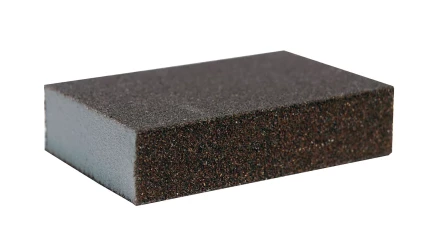 Губка абразивная четырехсторонняя 100х70х25мм К60/100 Энкор 20554 купить в Тобольске