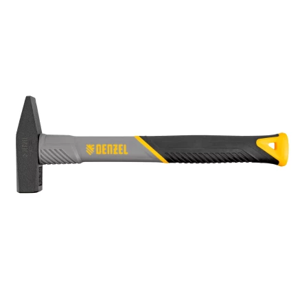 Молоток слесарный, 300 г Denzel, кованый, фибергласовая рукоятка c TPR покрытием 10483 купить в Тобольске