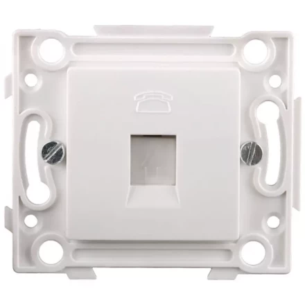 Розетка СВЕТОЗАР телефонная, 1 гнездо SV-55245-1 купить в Тобольске