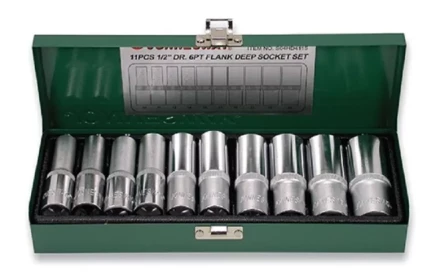 Набор головок торцевых глубоких 1/2&quot;DR 10-24мм 11предметов Jonnesway S04HD411S 47243 купить в Тобольске