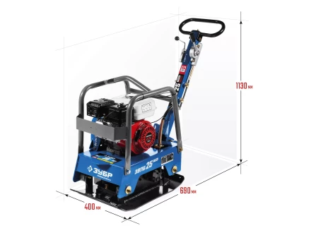 Виброплита бензиновая двигатель Honda ЗВПБ-25 ГРХ серия ПРОФЕССИОНАЛ купить в Тобольске