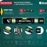 Профессиональный магнитный уровень с зеркальным глазком KRAFTOOL 34784 купить в Тобольске