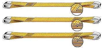 Строп текстильный петлевой СТП-3 т L=4 м SF6 75 мм купить в Тобольске