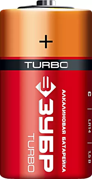 Батарейки TURBO алкалиновые C 15В серия Без серии купить в Тобольске